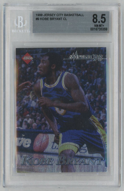 1999 Jersey City Basketball Kobe Bryant #9 BGS 8.5