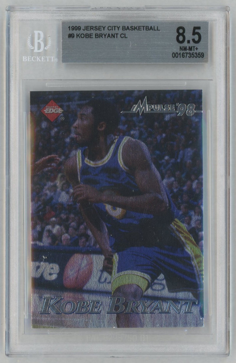 1999 Jersey City Basketball Kobe Bryant #9 BGS 8.5
