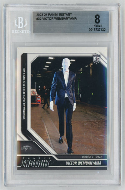 2023 Panini Instant Victor Wembanyama #32 /15593 BGS 8