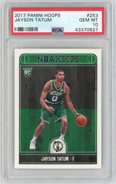 2017 Hoops Jayson Tatum #253 PSA 10