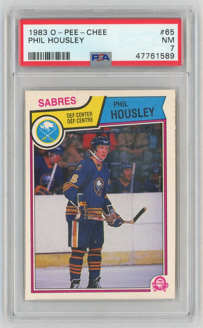 1983 O-Pee-Chee Phil Housley #65 PSA 7