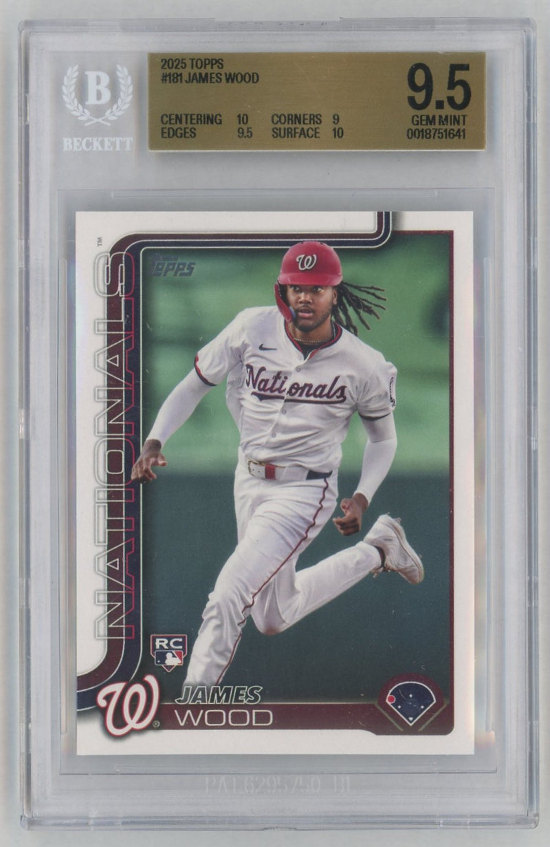 2025 James Wood #181 BGS 9.5