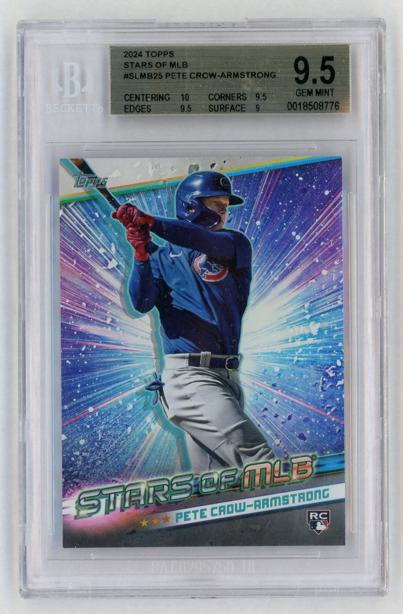 2024 Topps Stars of MLB Pete Crow-Armstrong #SLMB25 BGS 9.5