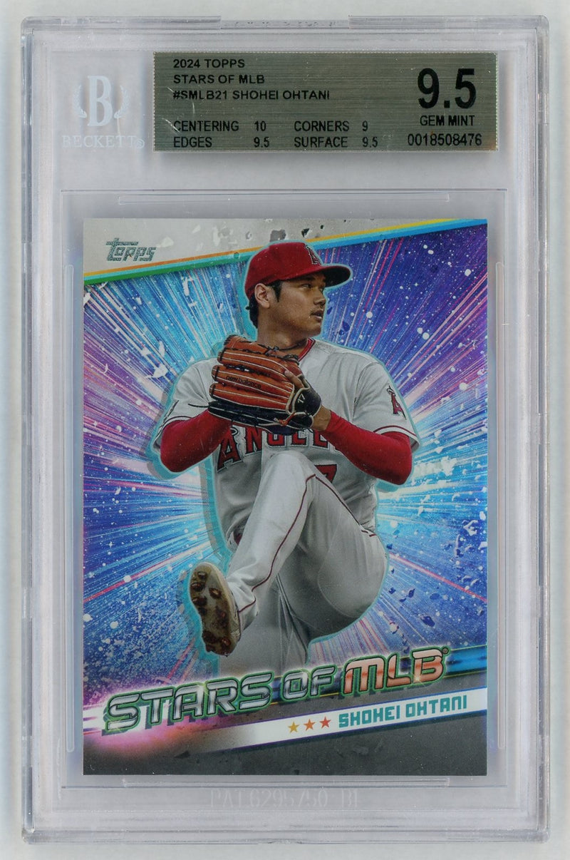 2024 Topps Stars of MLB Shohei Ohtani #SMLB21 BGS 9.5
