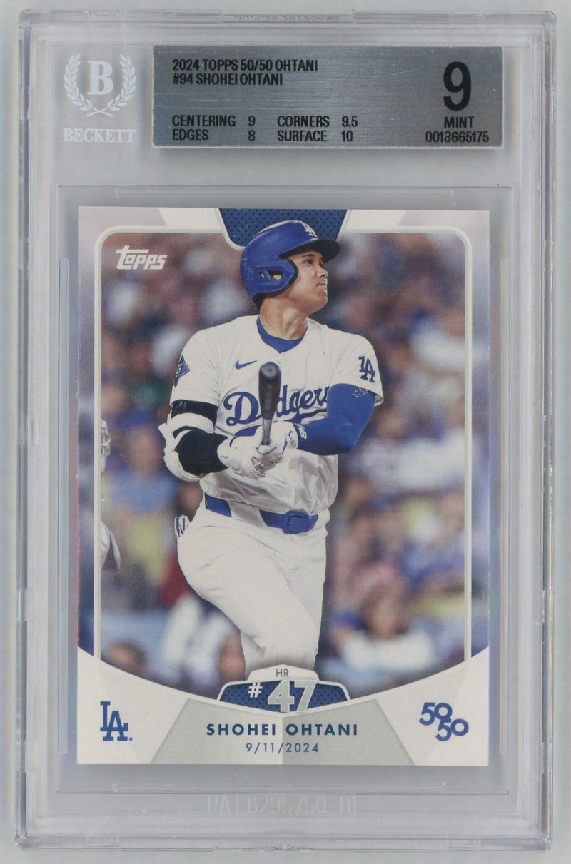 2024 50/50 Ohtani Shohei Ohtani #94 BGS 9