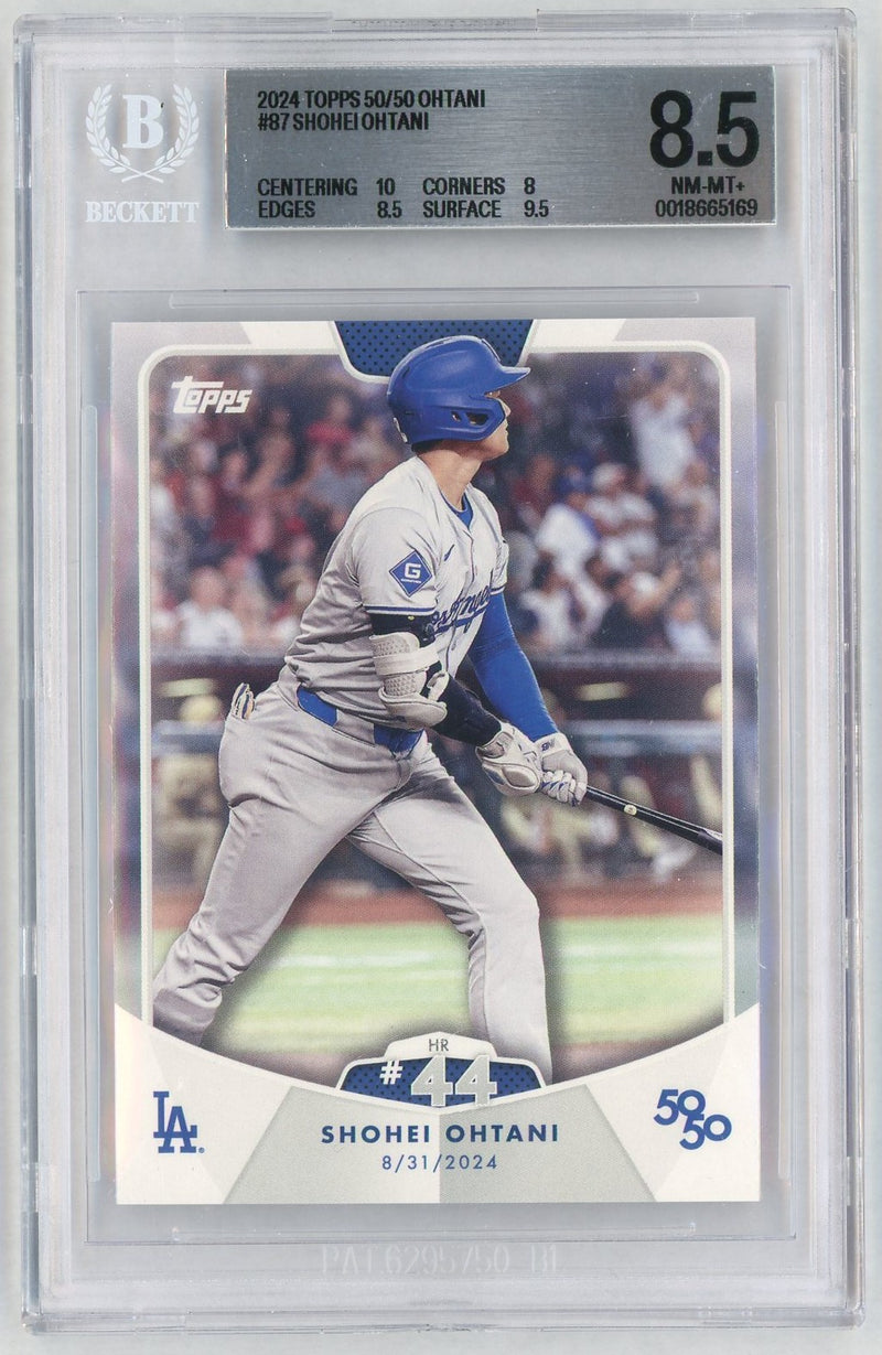 2024 50/50 Ohtani Shohei Ohtani #87 BGS 8.5