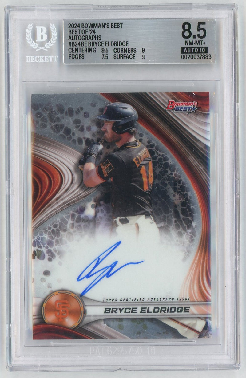2024 Bowman's Best Bowman's Best Bryce Eldridge #B24-BE BGS 8.5