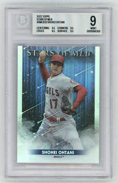 2022 Topps Topps Stars of MLB Shohei Ohtani #SMLB-33 BGS 9