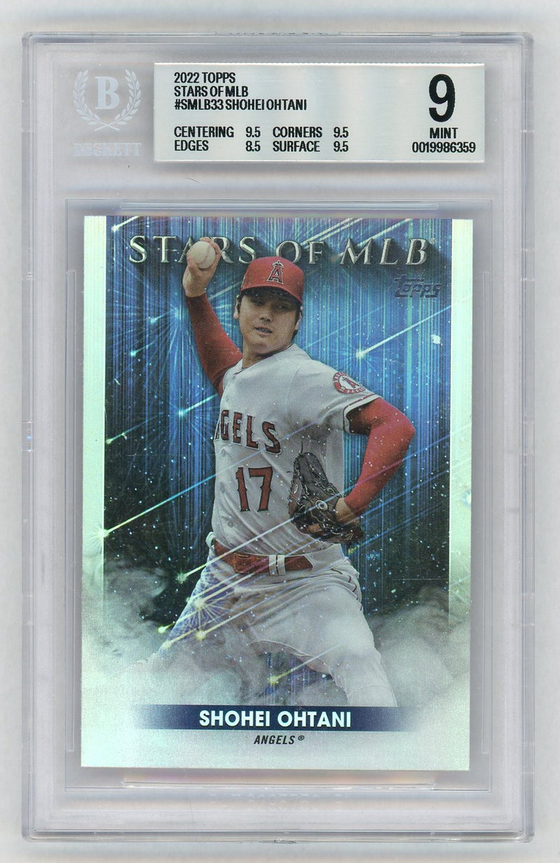 2022 Topps Topps Stars of MLB Shohei Ohtani #SMLB-33 BGS 9