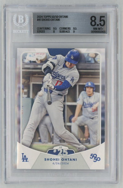 2024 50/50 Ohtani Shohei Ohtani #41 BGS 8.5