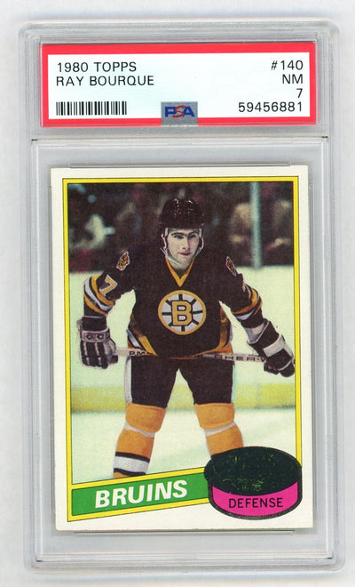 1980 Topps Ray Bourque #140 PSA 7