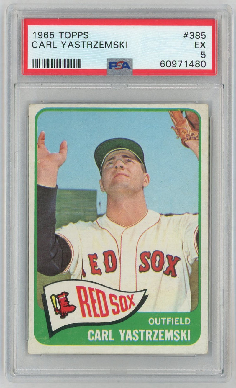 1965 Topps Carl Yastrzemski #385 PSA 5