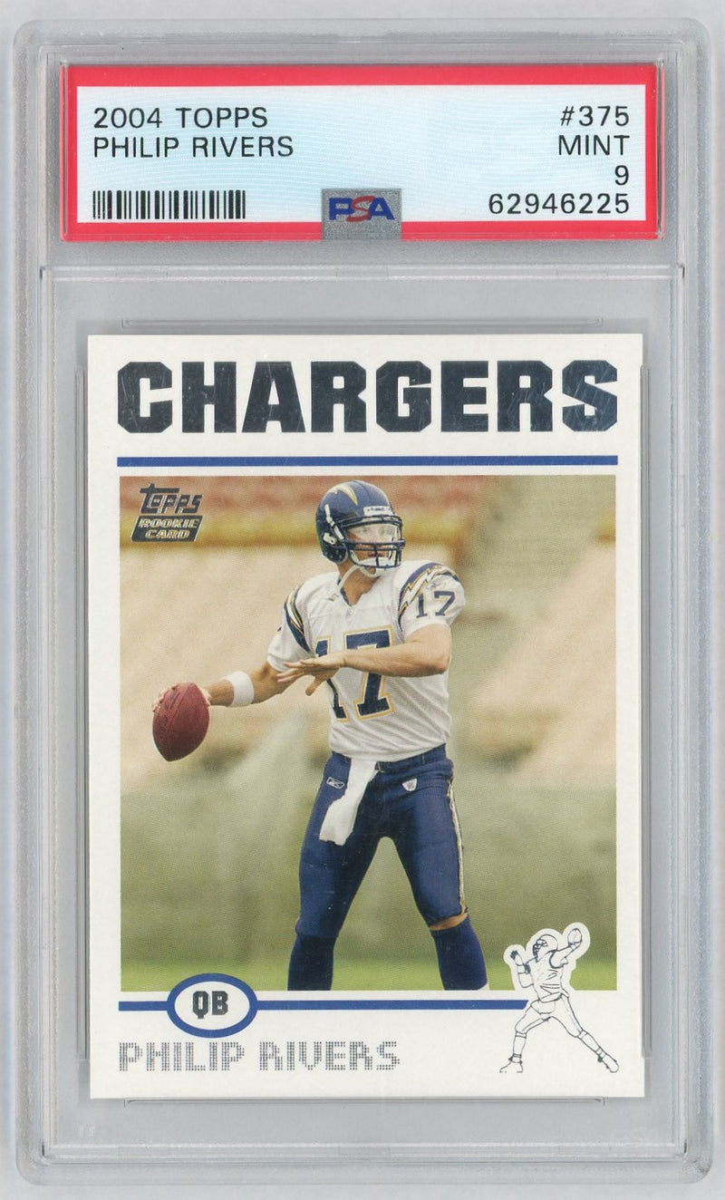 2004 Topps Philip Rivers #375 PSA 9