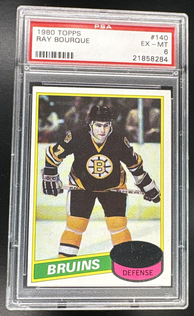 1980 Topps Ray Bourque #140 PSA 6