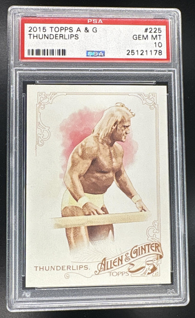 2015 Topps Allen and Ginter Thunderlips #225 PSA 10