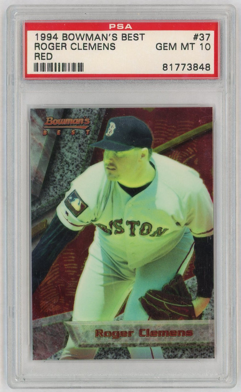 1994 Bowman's Best Roger Clemens #R37 PSA 10