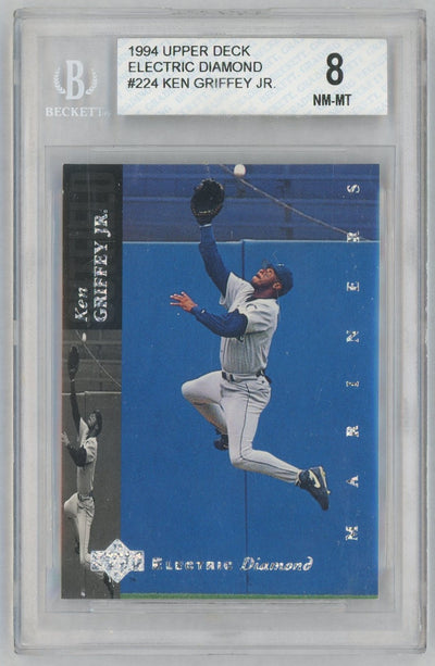 1994 Upper Deck Electric Diamond Ken Griffey Jr. #224 BGS 8