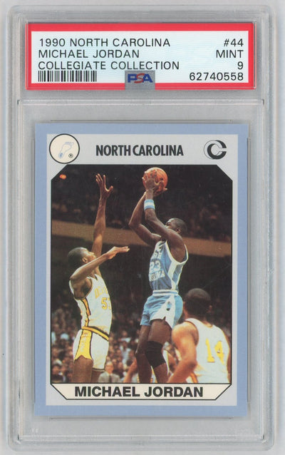 1990 Collegiate Collection North Carolina Michael Jordan #44 PSA 9