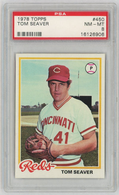 1978 Topps Tom Seaver #450 PSA 8