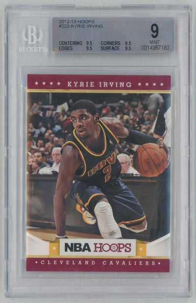 2012 Hoops Kyrie Irving #223 BGS 9
