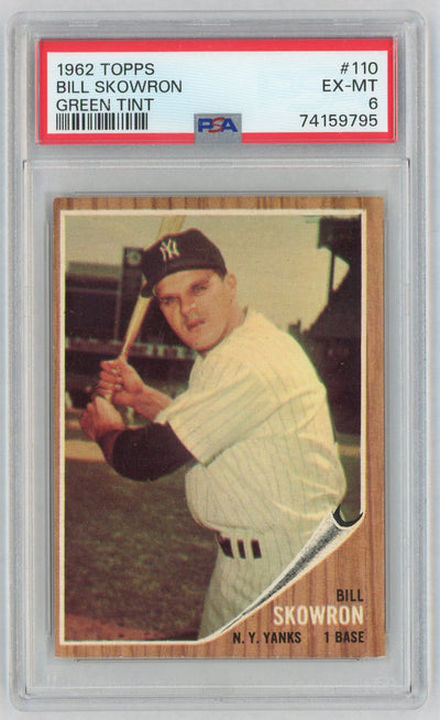 1962 Topps Bill Skowron #110A PSA 6