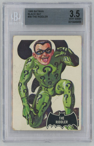 1966 Topps Batman the Riddler #36 BVG 3.5