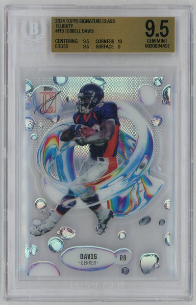 2024 Signature Class Fluidity Terence Davis #F-19 BGS 9.5