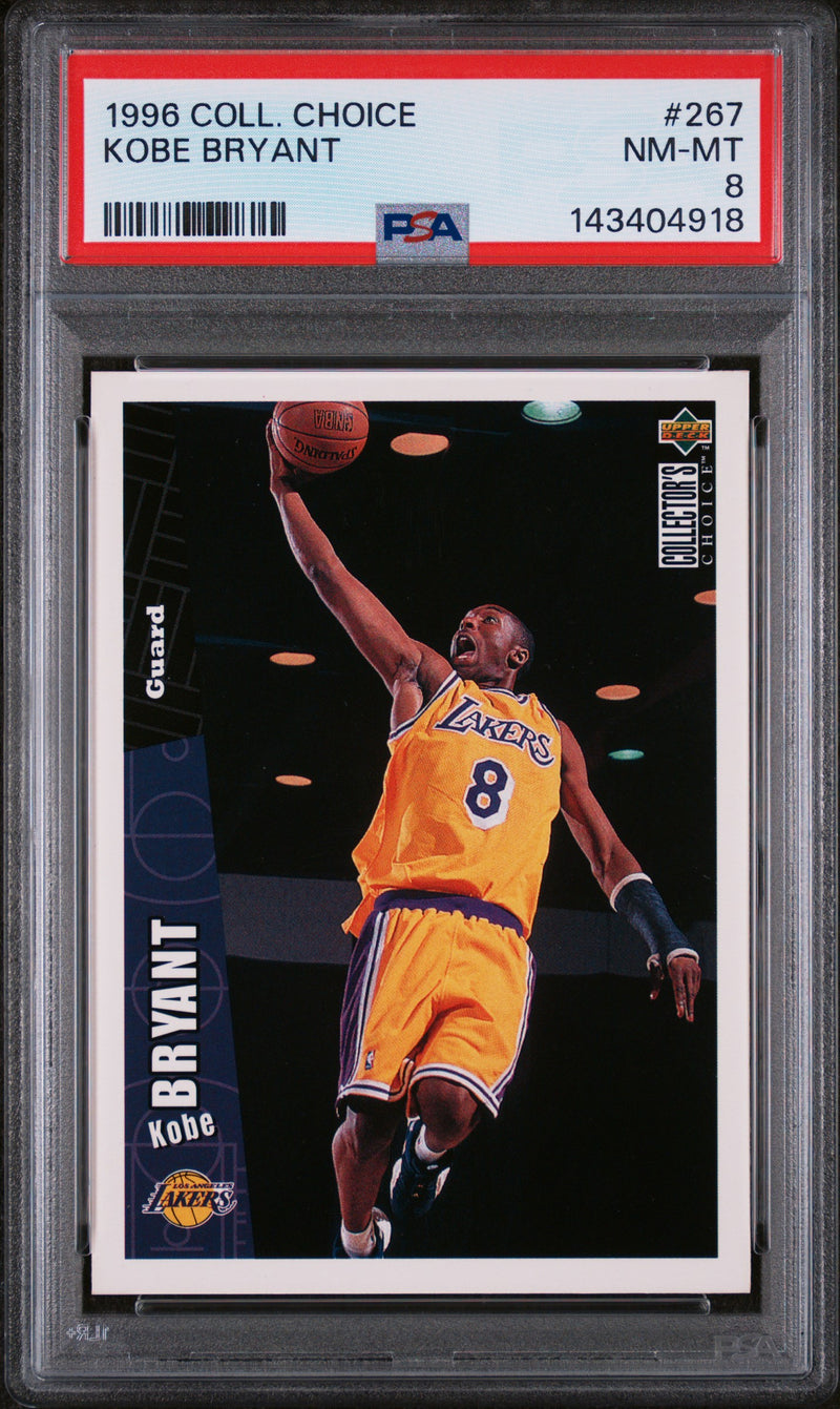 1996 Upper Deck Collector's Choice Kobe Bryant #267 PSA 8