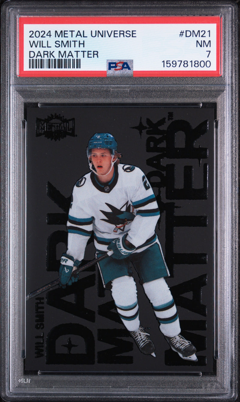 2024 Skybox Metal Universe Dark Matter Will Smith #DM21 PSA 7