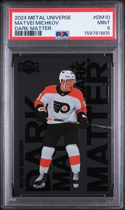 2024 Skybox Metal Universe Dark Matter Matvei Michkov #DM10 PSA 9