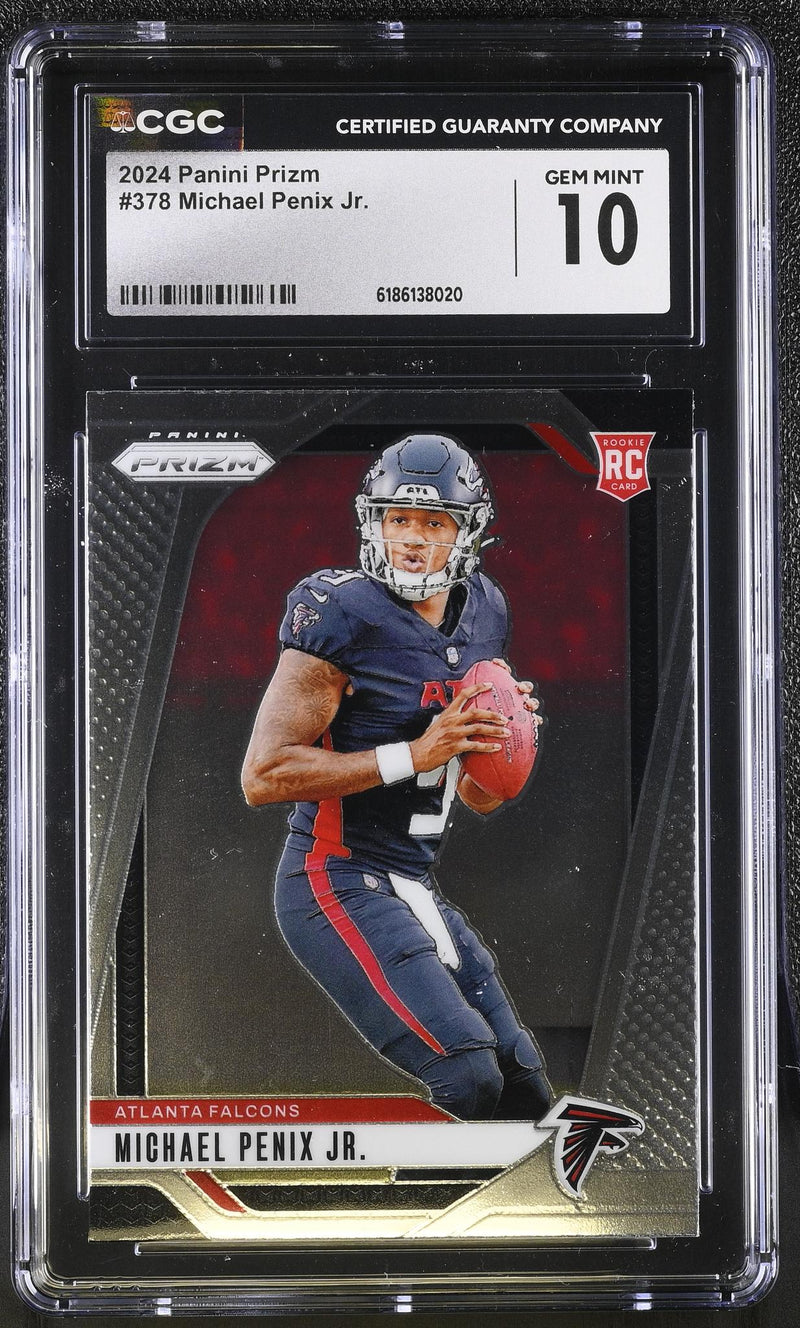 2024 Panini Prizm Michael Penix Jr. #378 Rookie CGC 10