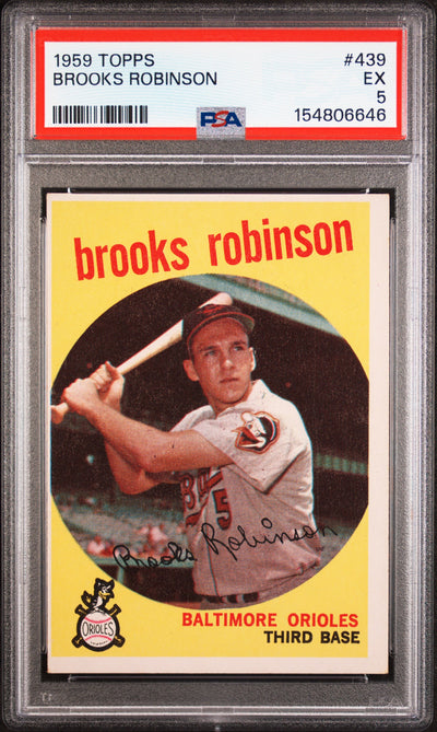 1959 Topps Brooks Robinson #439 PSA 5