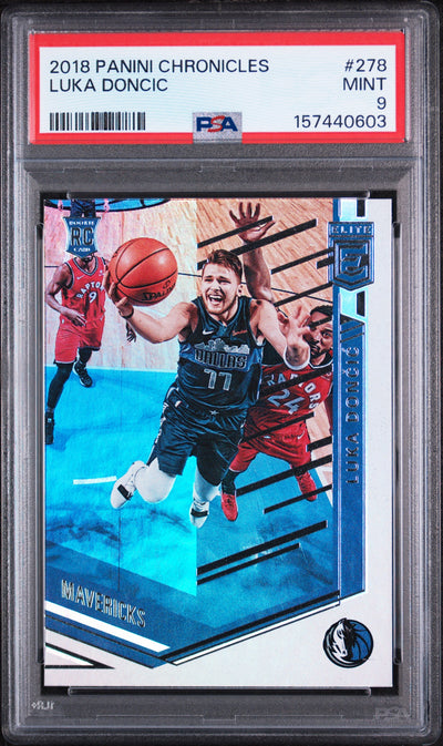2018 Panini Chronicles Luka Doncic #278 PSA 9