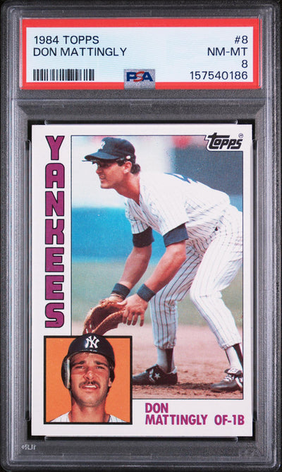 1984 Topps Don Mattingly #8 PSA 8