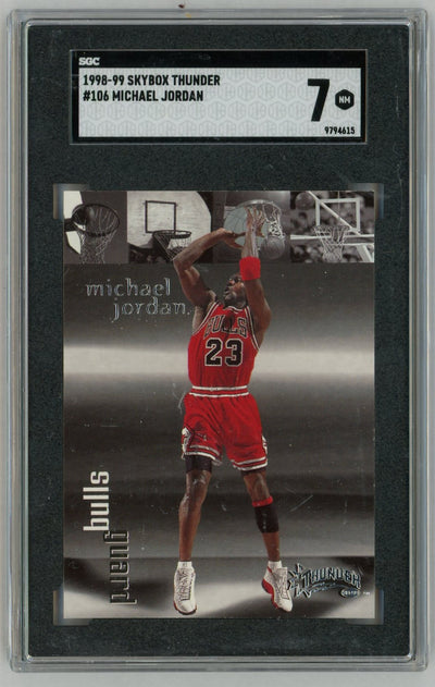 1998-99 SkyBox Thunder Michael Jordan #106 SGC 7