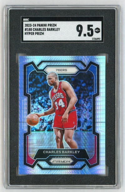 2023-24 Prizm #180 Charles Barkley Hyper SGC 9.5