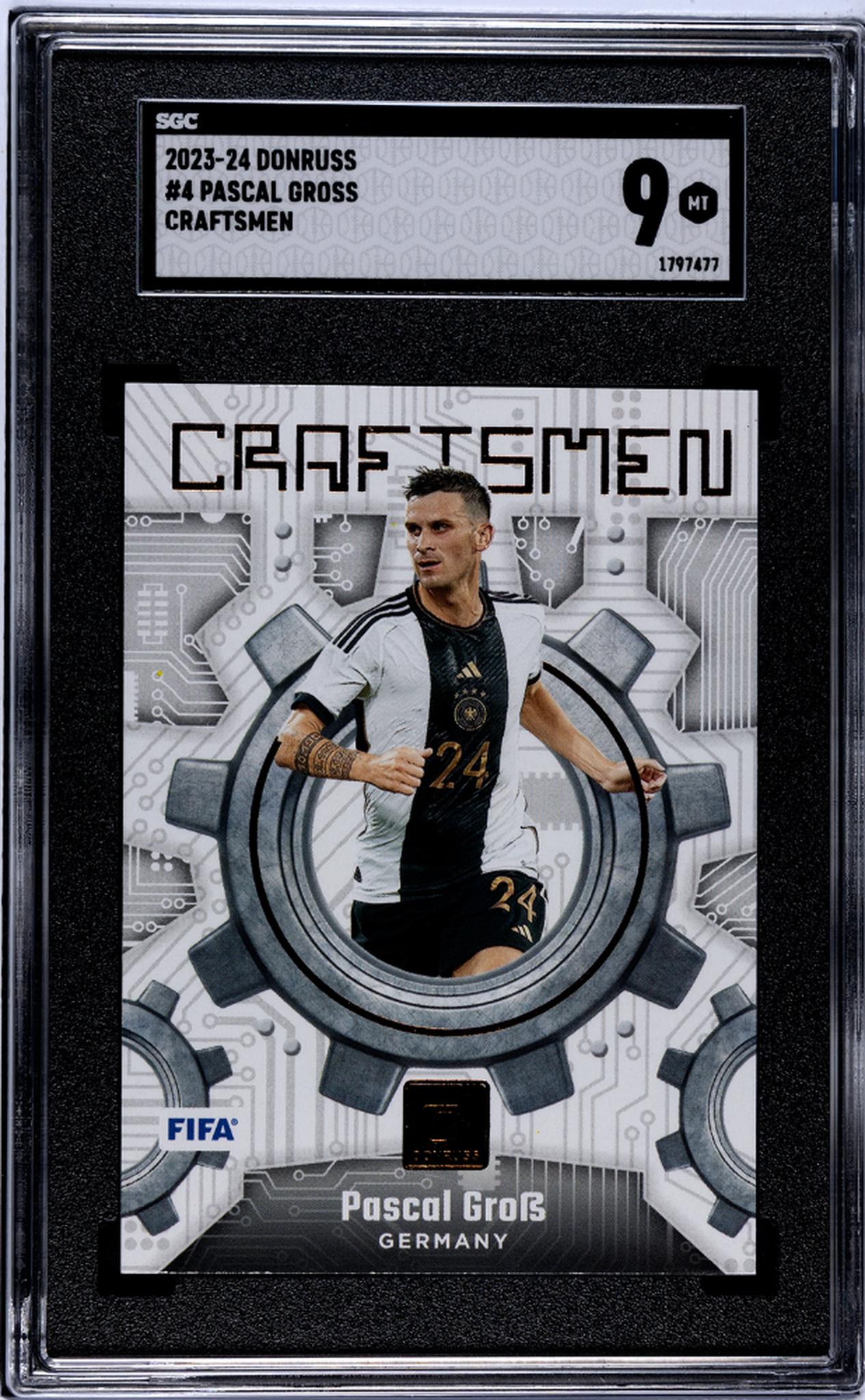 2023-24 Donruss #4 Pascal Gross Craftsmen SGC 9