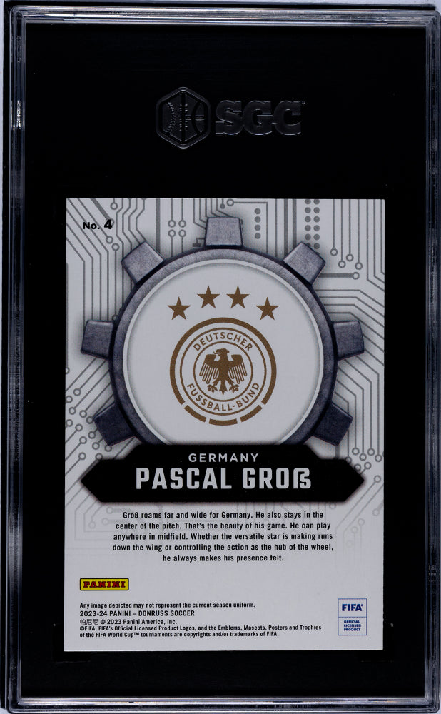 2023-24 Donruss #4 Pascal Gross Craftsmen SGC 9