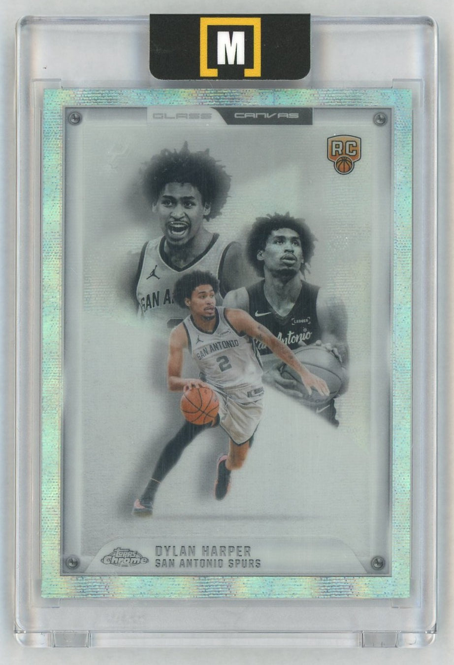 2026 Topps Chrome #GC-25 Dylan Harper Rookie RC Glass Canvas SSP