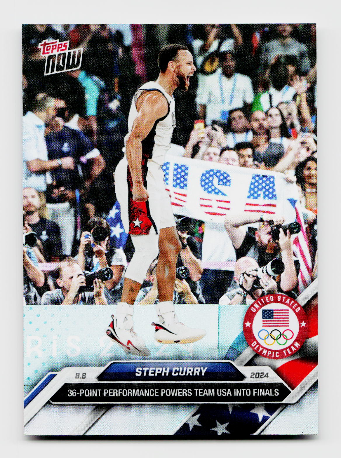 2024 Topps Now #22SP Steph Curry Imaga Variation SSP