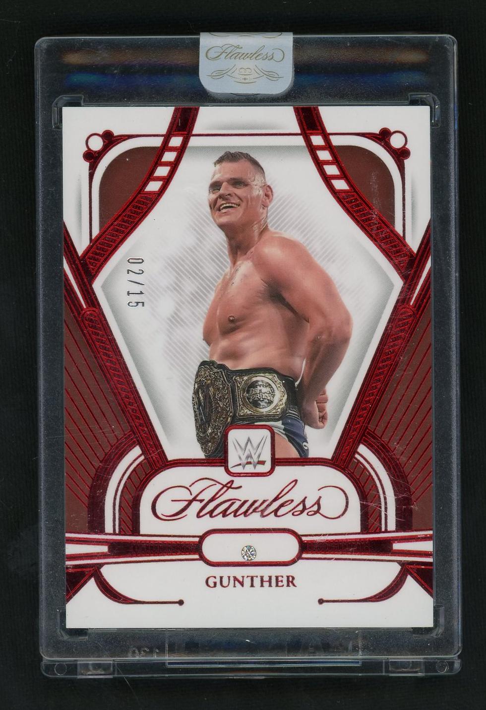 2023 Panini Flawless WWE Gunther #15 /15