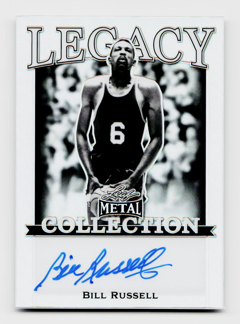 2022 Leaf Metal LCA-BR2 Bill Russell Auto /15