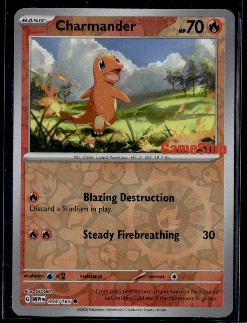 2023 Pokemon 004/165 Charmander