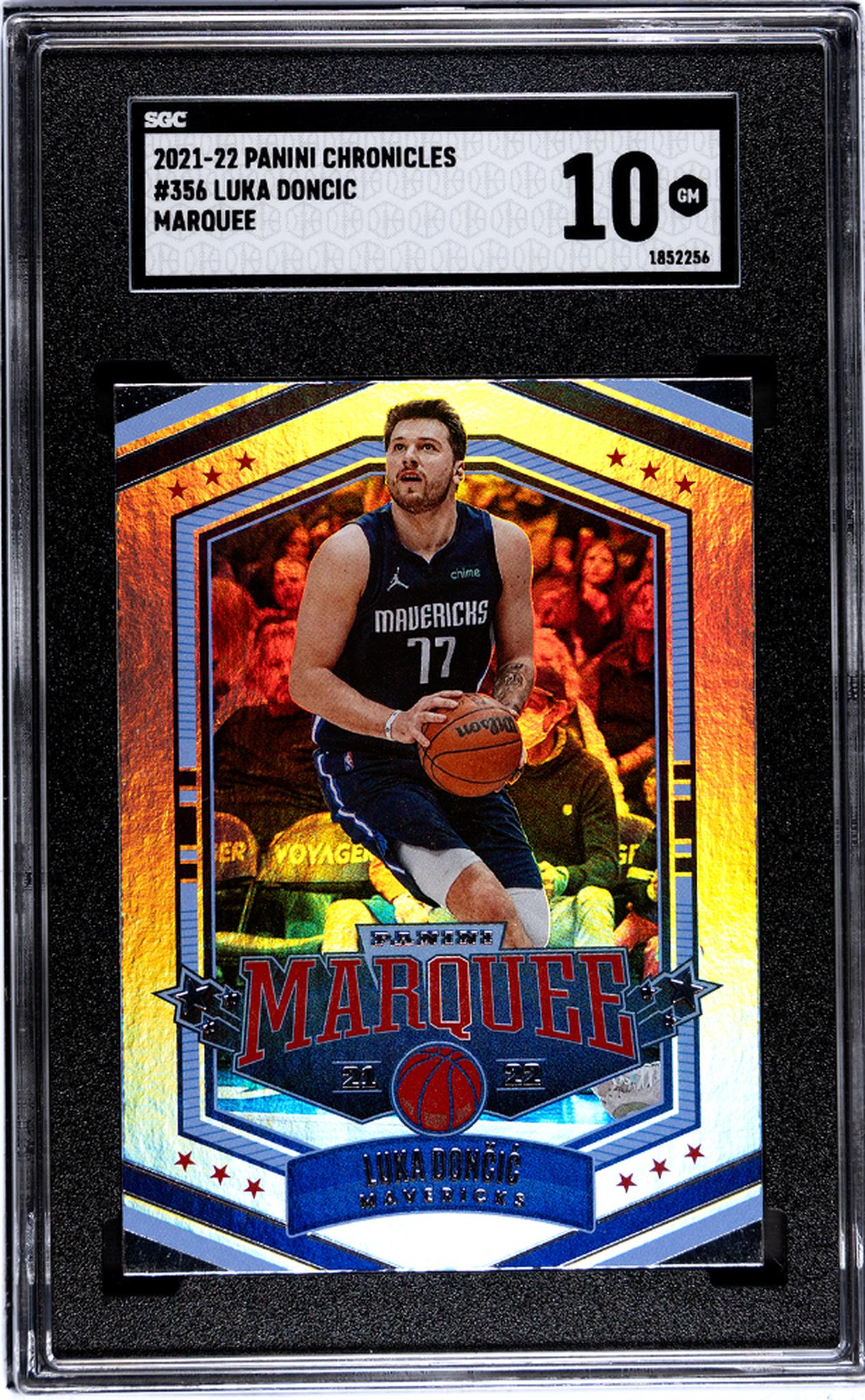 2021-22 Panini Chronicles #356 Luka Doncic Marquee SGC 10