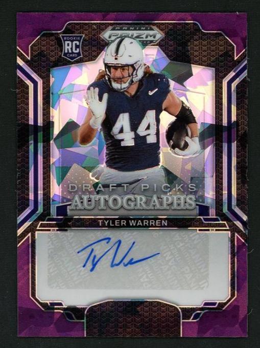 2023 Panini Prizm DPA-TWN Tyler Warren Draft Picks Autographs Rookie