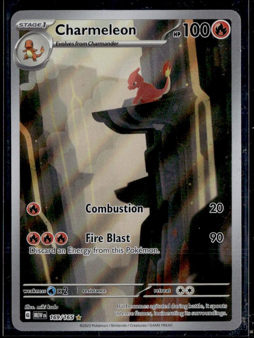 2023 Pokémon Obsidian Flames Charmeleon #169/165 Holo Rare