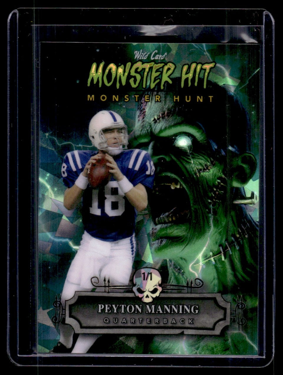 2024 Wild Card Monster Hit Monster Hunt Peyton Manning #MHF-PM 1/1