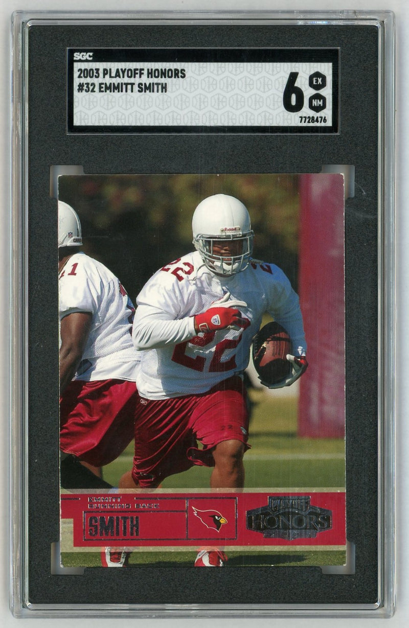2003 Playoff Honors #32 Emmitt Smith SGC 6