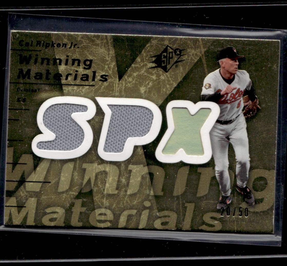 2007 Upper Deck SPX Winning Materials Cal Ripken Jr. #WM-RC /50