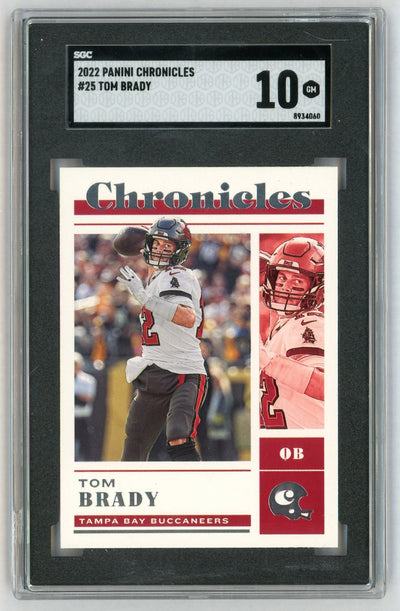 2022 Chronicles #25 Tom Brady SGC 10